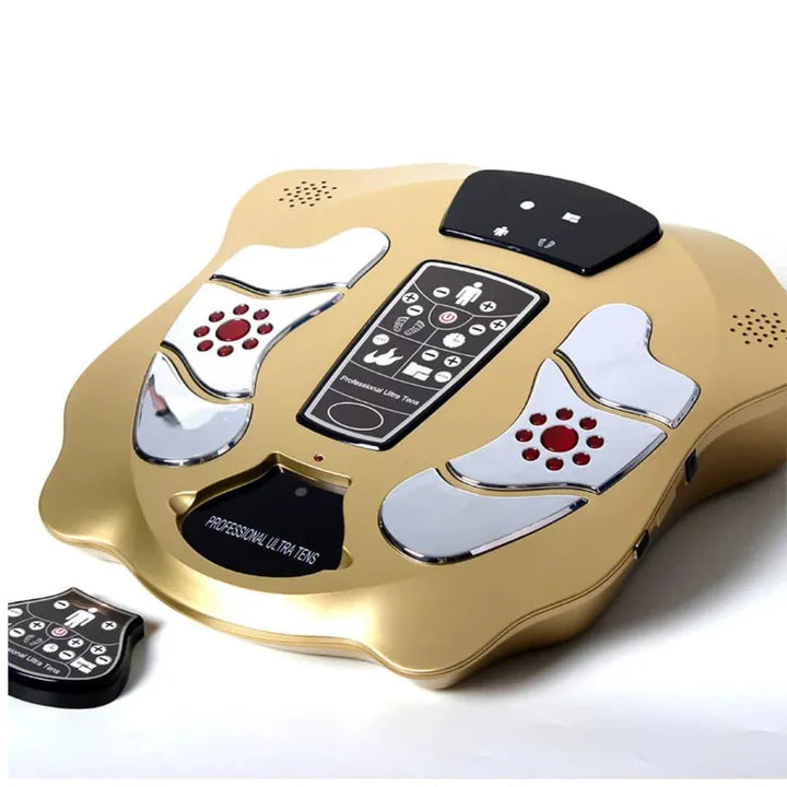 Ultra Therapy Electric Foot Massager Machine for Pain Relief Electric Acupressure Health Protection Machine, Varicose Veins Electromagnetic Wave, Improve Blood Circulation, Full Body Pain Relief & Relaxation Infrared Massage Therapy