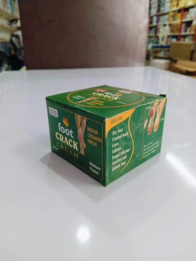 Ayurvedic foot crack cream, Foot Cream For Rough, Dry and Cracked Heel 200ml jimmy set 3 combo pack